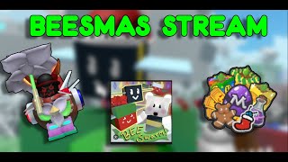 🔴BEESMAS GRINDING WITH FANS IN PRIVATE SERVER Roblox Bee Swarm simulator🔴 [upl. by Uamak]