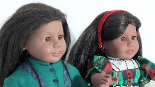 American Girl Doll Opening Addy Walker Pleasant Company AG Doll amp BeForever Comparison HD [upl. by Cahra]