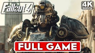 FALLOUT 4 Gameplay Walkthrough FULL GAME 4K 60FPS PC ULTRA  No Commentary [upl. by Vaclav280]