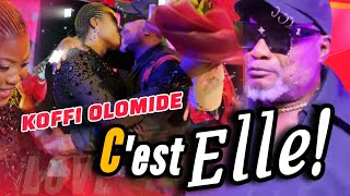 KOFFI OLOMIDE DECLARE SON AMOUR À CINDY LE COEUR EN PLEIN CONCERT  ÉTERNITÉ  SANZA YA BOLINGO [upl. by Kathie]