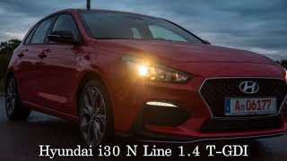 Hyundai i30 N Line 14 TGDI mit 7GangDCT  Fahrbericht  Test  Review deutsch [upl. by Pierrette]