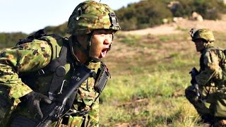 Japan SelfDefense Force – Infantry Ambush to Secure Drop Zone [upl. by Powder]