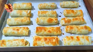 100 TEPSİ YAPSANIZ YİNE YETMEZ❗️ŞİMDİYE KADAR YAPTIĞIM EN LEZZETLİ BÖREK TARİFİ ‼️ KOLAY ve PRATİK [upl. by Genvieve]