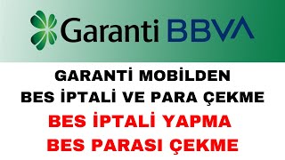 Garanti Bes İptali Nasıl Yapılır  Garanti Bes Parası Çekme [upl. by Ian207]