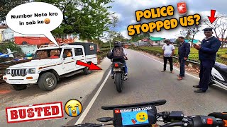 Police ka Naka Todne pe Online Chalaan ho gya 😭  Stunts gone wrong 😥 [upl. by Kevin]