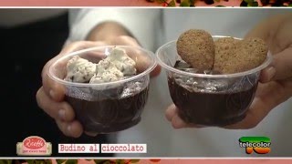 Pasticceria la Delizia Budino al cioccolato e Torta di mele  25122015 [upl. by Krasnoff]