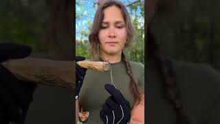 Restless girls bushcraft survival bushwoman outdoors survivalgirl lifehack camping asmr [upl. by Lunn122]