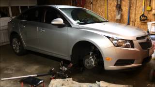 Chevy Cruze Recalled Front Axle Shaft Identification Process [upl. by Anelhtak217]