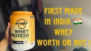 UNFLAVOURED WHEY PROTEIN  AVVATAR BLENDWHEY PROTEIN REVIEW  AVVATAR PROTEIN POWDER [upl. by Labinnah263]