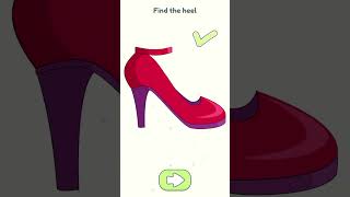 Find the heel 👠  dop 2 eraseing game 🎮 gaming trending shorts viralvideos youtubeshorts art [upl. by Itirahc378]