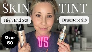 Skin Tint High End VS Drugstore OVER 50 [upl. by Inaniel713]