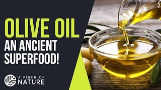 🍾5 Benefits Of OLIVE OIL  An Ancient Superfood [upl. by Darreg464]