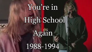 Nirvana  School quotYoure in High School Againquot Screams 19881994 [upl. by Maridel]