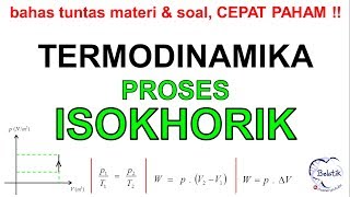 Proses ISOKHORIK  Bahas Tuntas Materi amp Soal Lengkap Termodinamika isokhorik termodinamika [upl. by Nodnarb942]