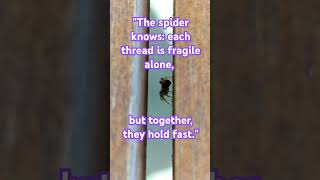 Wise Steve enlightens you with a spider themed quote 😊🧘 spider quotes [upl. by Fruma]