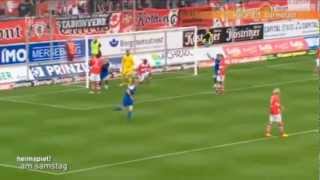 150912 Hallescher FC  22  SV Darmstadt 98 [upl. by Arutek]