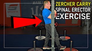 Zercher Carry quotTOP Secretquot Spinal Erector Exercise MUST TRY [upl. by Mima]