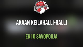 Savopohja  Oliver Andersson  Akaan KeilahalliRalli [upl. by Nauqat]