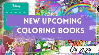 20 UPCOMING coloring books  Q4 2024 [upl. by Lehcyar]