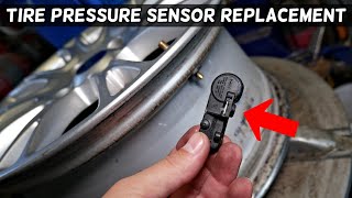 HOW TO REPLACE TIRE PRESSURE SENSOR ON FORD WHERE IS THE TPMS SENSOR AND HOW TO REPLACE TPMS SENSOR [upl. by Latonia]