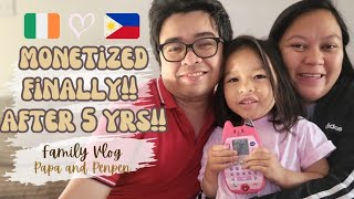 Our Vlogging Journey  Youtube Monetization  Pinoy family in Ireland [upl. by Wolsky976]