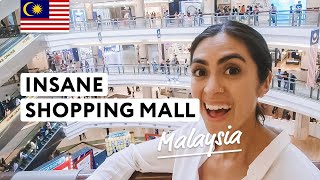 INSANE Malaysia SHOPPING MALL in Kuala Lumpur biggest in Malaysia [upl. by Airres604]