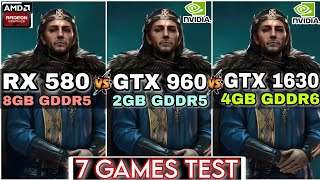 RX 5808GB vs GTX 9602GB vs GTX 16304GB  7 Games Test  How Much Difference [upl. by Lebiralc]