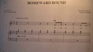 Homeward Bound Piano Accompaniment [upl. by Akcirahs]