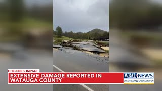 Flooding hammers western North Carolina [upl. by Anwahs139]