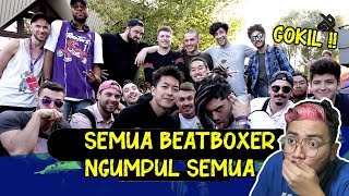 JAMMING BEATBOX PALING GOKIL  SEMUA BEATBOXER NGUMPUL   SansReaction [upl. by Nylirret]