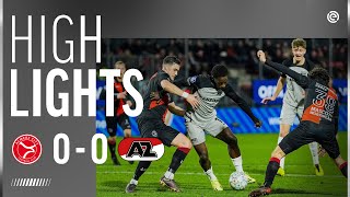 Highlights Almere City FC  AZ [upl. by Netsryk]