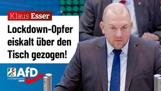 LockdownOpfer eiskalt über den Tisch gezogen – Klaus Esser AfD [upl. by Farrand]