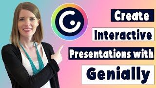 Create Interactive Presentations with Genially  Genially Tutorial for Teachers Part 1 [upl. by Noxin]