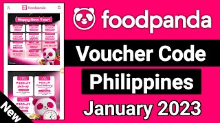 Foodpanda philippines voucher code in january 2024  Foodpanda voucher code  Foodpanda voucher [upl. by Gnaig686]