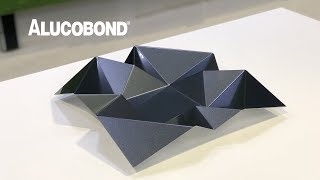 ALUCOBOND® Bowl  Folding instructions [upl. by Malo528]