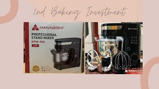 24th Hanabishi Professional Stand Mixer HPM900 2nd baking Investment [upl. by Desiree]