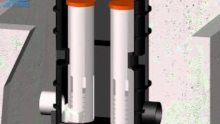 Jet 1500 Series BAT Media Residential Aerobic Wastewater Treatment Unit Process [upl. by Nnanaej]