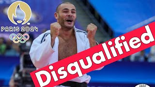 Guram Tushishvili Disqualified  Scandalous  Olympics 2024  Guram Tushishvili Vs Tiddy Rinner [upl. by Nanis]