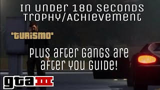 GTA 3 Turismo In Under 180 Secs Guide After Gangs Hate You [upl. by Studdard]