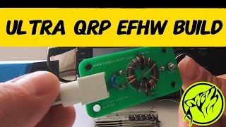 QRP ultra small EFHW toroid winding [upl. by Adev117]