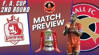 FA Cup Rd 2 Alfreton v Walsall match preview [upl. by Alby]