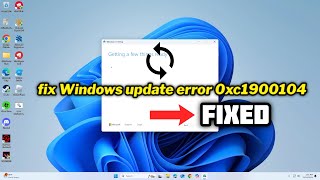 FIXED Windows update error 0xc1900104 [upl. by Kumler]