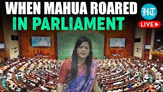 Mahua Moitras Viral Comeback Speech In Parliament After Lok Sabha Elections  Watch [upl. by Narag652]