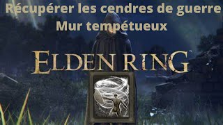 Elden Ring  Récupérer rapidement le Mur tempétueux Cendres de guerre [upl. by Yeldud221]