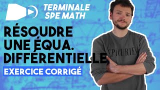 Equation différentielle en 3 minutes EXERCICE  Spé maths  Terminale [upl. by Krik]