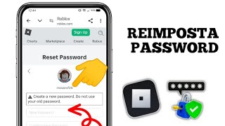 Come RESETTARE la PASSWORD dimenticata di Roblox aggiornata al 2024 [upl. by Sialac]