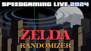 Califax vs thomjay SGLIVE 2024 Online Zelda 1 Randomizer [upl. by Suinotna]