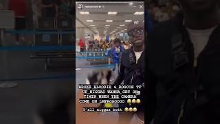 Kyle Richh4️⃣1️⃣ amp Bloodie 💣After There Fight🥊 At The Airport🛬 😧 [upl. by Ecyned]