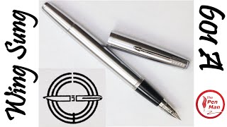 Wing Sung 601A Fountain Pen Review A BudgetFriendly Pen with Great Performance [upl. by Itirahc]