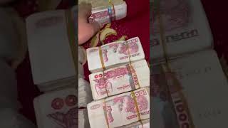 dinars Comment compteton les billets money argent les dinars algériens  algerie dz [upl. by Nelloc]